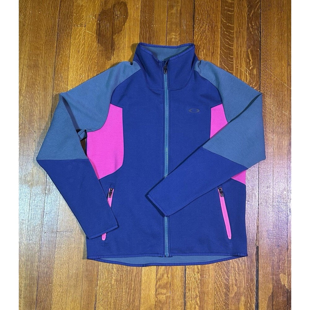 OAKLEY BYRNES IT DOWN DWR FULL ZIP POSEIDON JACKET FLEECE lined Men's XL